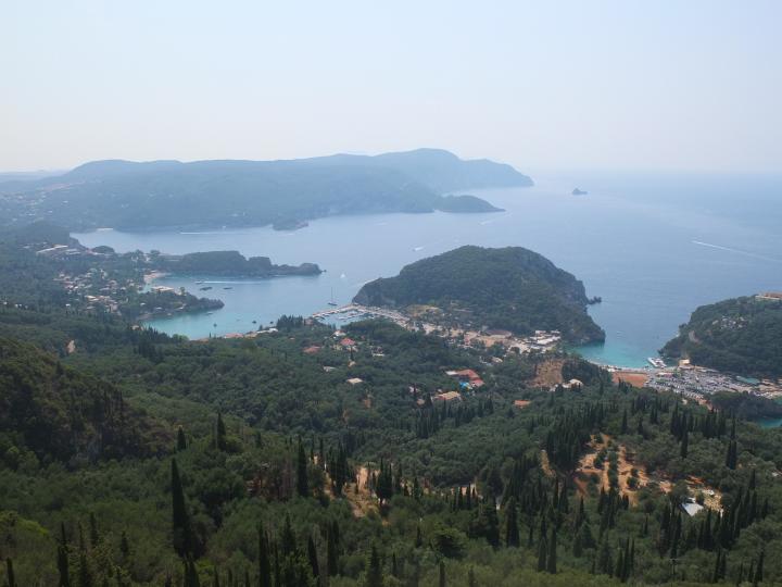 Греция, Корфу, Палеокастрица