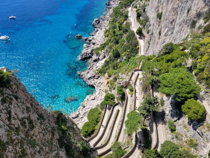 Италия, Кампания, остров Капри